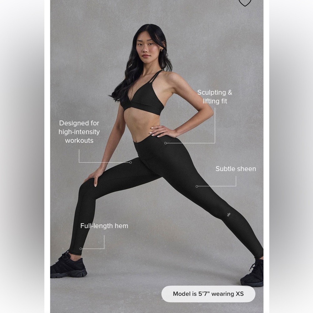 Alo High-Waist Airlift Legging - Black